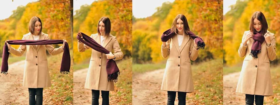 Jak modnie wiązać szalik - 5 stylowych sposobów, które zaskoczą