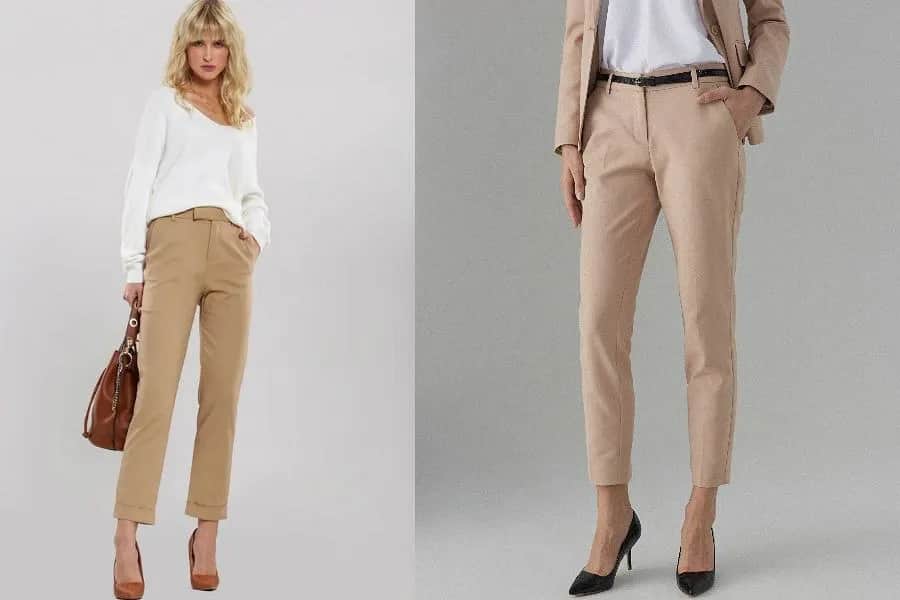 Co ubrać do beżowych spodni, aby zawsze wyglądać stylowo?
