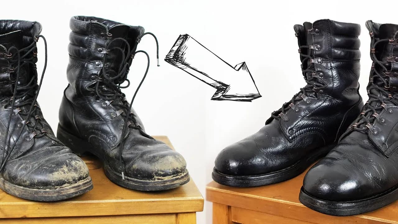 Jak wyczyścić czarne skórzane buty, aby uniknąć zniszczeń i plam